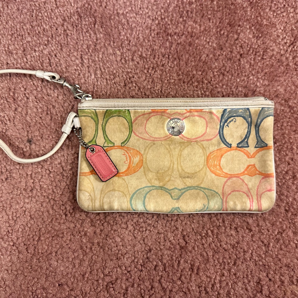 Coach wristlet